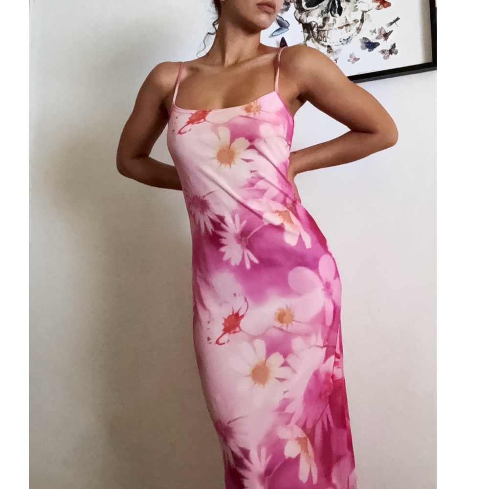 Vintage Floral Maxi Dress🌸🪽 - Picture 4 of 5
